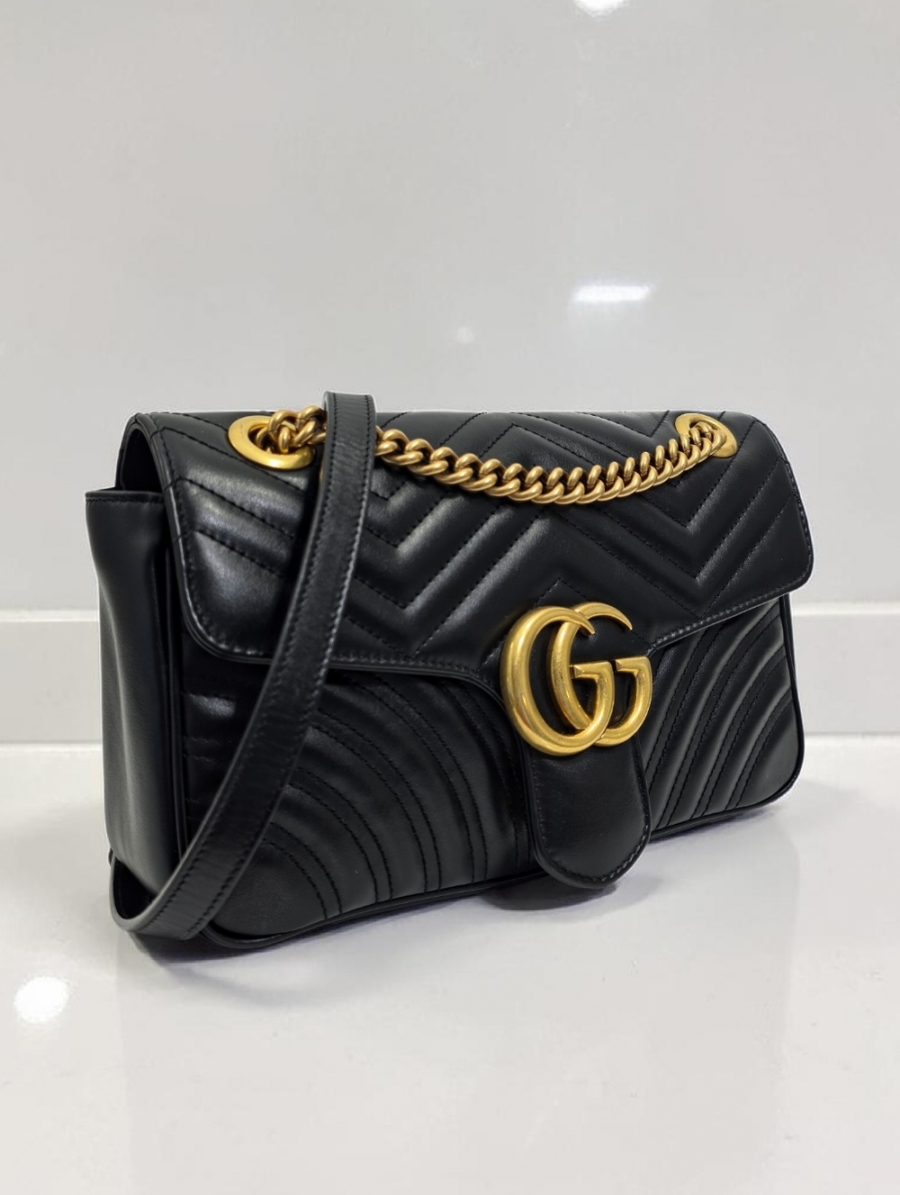 ✨️Authentic Gucci GG Marmont medium shoulder bag - Picture 14 of 14